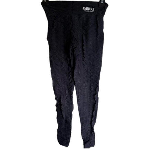 Booty by Brabants Original Black Croco Textured Leggings - OS - Picture 1 of 7